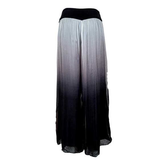 Women's Silk Pull On Pants Made in Italy by Bella Amore One Size NWT - Picture 4 of 4
